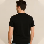 Cotton T Shirt for Men Black