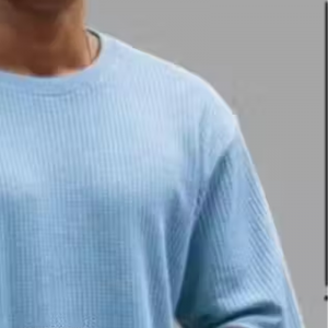 At last fashion Men Popcorn Fabric Round Neck Regular Tshirts